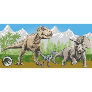 Jurassic World Kids Cotton Beach Towel Dinosaur 28" x 58" NWT